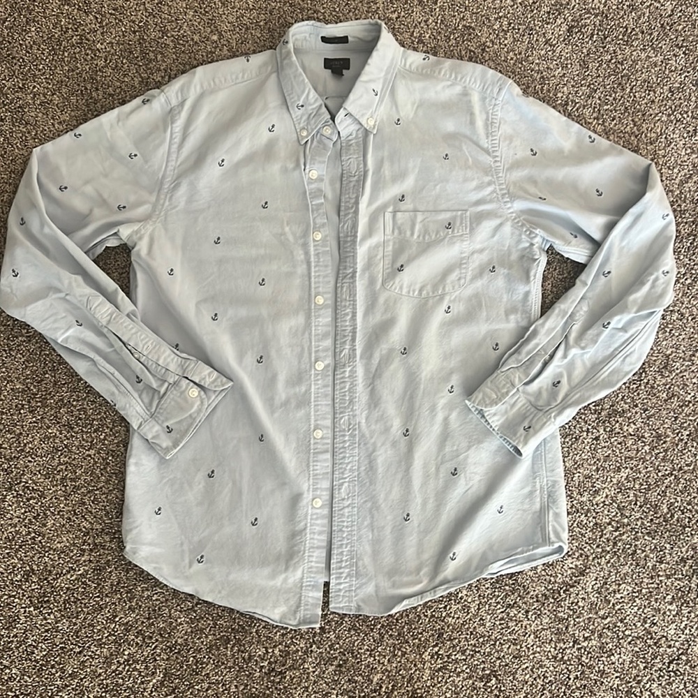 J. Crew Oxford Slim Button Up